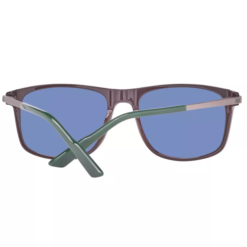 Óculos de sol de homem HELLY HANSEN HH5016-C02-56, armação preta, lentes cinzentas, 56/18/140 mm