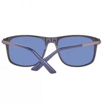 Óculos de sol polarizados de homem Helly Hansen HH5016-C03-56, armação preta, lentes cinzento fumo, 56/18/140 mm