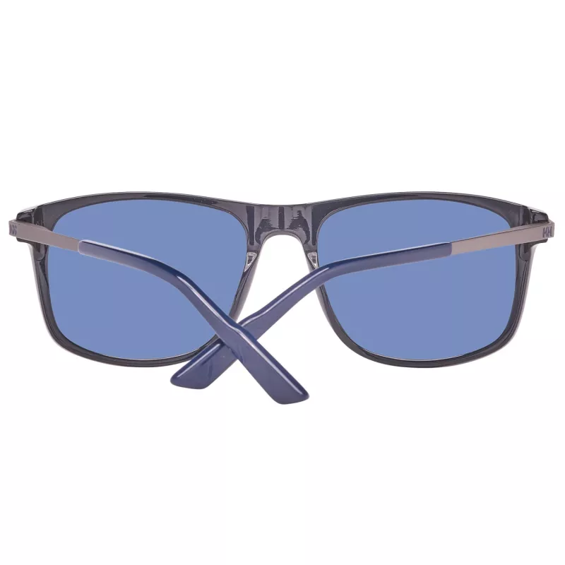 Óculos de sol polarizados de homem Helly Hansen HH5016-C03-56, armação preta, lentes cinzento fumo, 56/18/140 mm