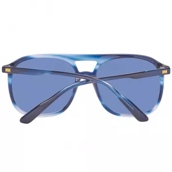 HELLY HANSEN HH5019-C03-55 Óculos de sol desportivos polarizados para homem - Armação preta, Lentes cinzentas, 55/17/140 mm