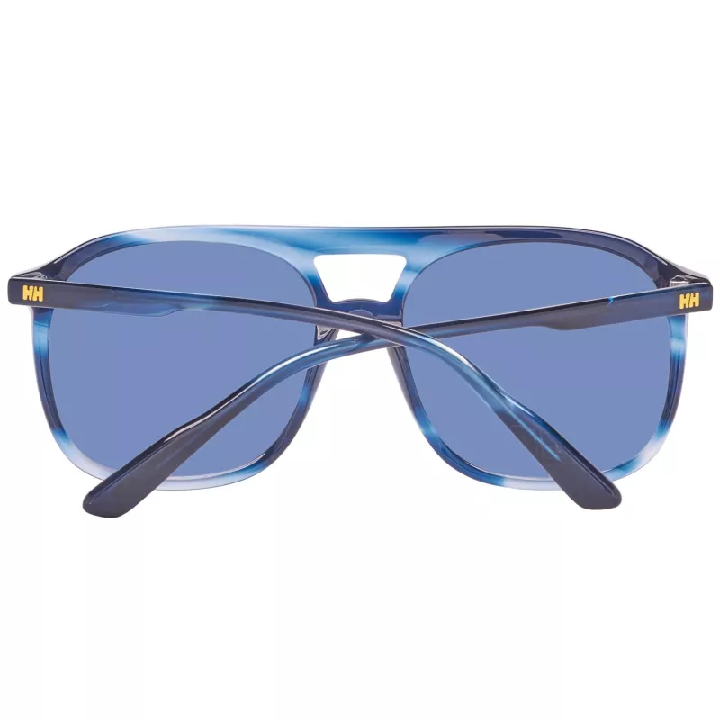 HELLY HANSEN HH5019-C03-55 Óculos de sol desportivos polarizados para homem - Armação preta, Lentes cinzentas, 55/17/140 mm