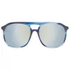 HELLY HANSEN HH5019-C03-55 Óculos de sol desportivos polarizados para homem - Armação preta, Lentes cinzentas, 55/17/140 mm