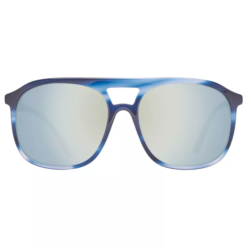 HELLY HANSEN HH5019-C03-55 Óculos de sol desportivos polarizados para homem - Armação preta, Lentes cinzentas, 55/17/140 mm