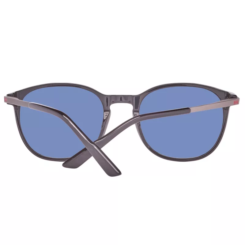 HELLY HANSEN HH5022-C01-57 Óculos de sol unissexo - Armação preta, Lentes cinzentas polarizadas, 55/22/140 mm