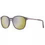 HELLY HANSEN HH5022-C01-57 Óculos de sol unissexo - Armação preta, Lentes cinzentas polarizadas, 55/22/140 mm