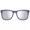 HELLY HANSEN HH5024-C03-55 Óculos de sol polarizados para homem, Armação preta mate, Lente cinzento fumo, 55/21/145 mm