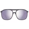 Óculos de sol Helly Hansen Homem HH5019-C01-55 - Armação preta, lentes cinzentas fumê, 55/17/140 mm