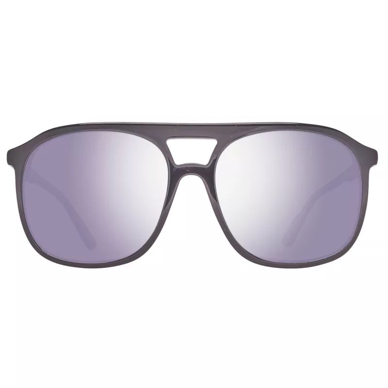 Óculos de sol Helly Hansen Homem HH5019-C01-55 - Armação preta, lentes cinzentas fumê, 55/17/140 mm