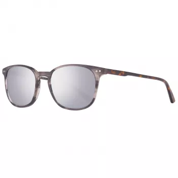 Óculos de sol unissexo HELLY HANSEN HH5011-C01-49 (49/19/145 mm) armação preta lente fumada cinzenta