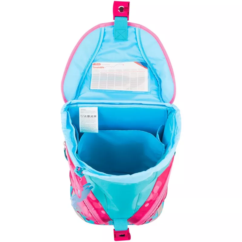 Conjunto de mochila escolar ergonómica 4 peças HERLITZ 42021291 Space/Astronaut 16L poliéster certificado TÜV