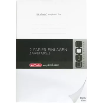 Caderno A5 Herlitz 50034130 80 folhas branco