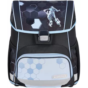 Conjunto de mochila escolar Herlitz Loop Plus Cyber Soccer