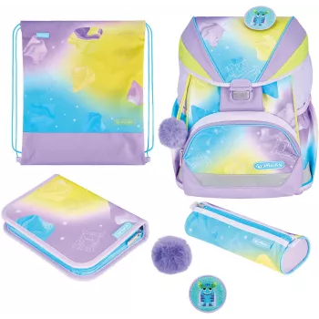 Herlitz UltraLight XL Plus Little Monster conjunto de mochila escolar