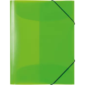 Dossier A4 HERMA 19658 polipropileno verde, formato vertical/horizontal 80 mm
