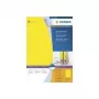 HERMA SuperPrint Etiquetas para dossiers amarelas 61 x 192 mm 400 etiquetas (100 folhas x 4) 4296