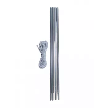 High Peak conjunto de reparação de varas de tenda em fibra de vidro 9,5mm x 160cm