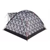Tenda de cúpula High Peak Beaver 3 camuflagem - 3 pessoas, impermeável 2000mm, varas de fibra de vidro