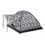 Tenda de cúpula High Peak Beaver 3 camuflagem - 3 pessoas, impermeável 2000mm, varas de fibra de vidro