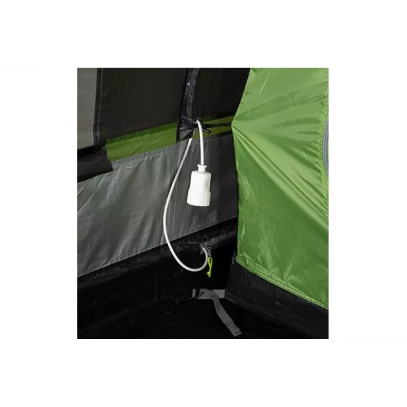 Tenda de túnel High Peak Garda 4.0 para 4 pessoas verde cinzento cinzento claro
