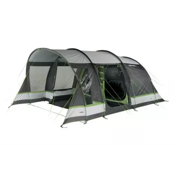 Tenda de túnel High Peak Garda 4.0 para 4 pessoas verde cinzento cinzento claro