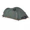 High Peak Kira 4.1 tenda de cúpula (verde-escuro/cinzento, com alpendre em túnel, Climate Protection 80)