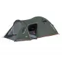 High Peak Kira 4.1 tenda de cúpula (verde-escuro/cinzento, com alpendre em túnel, Climate Protection 80)