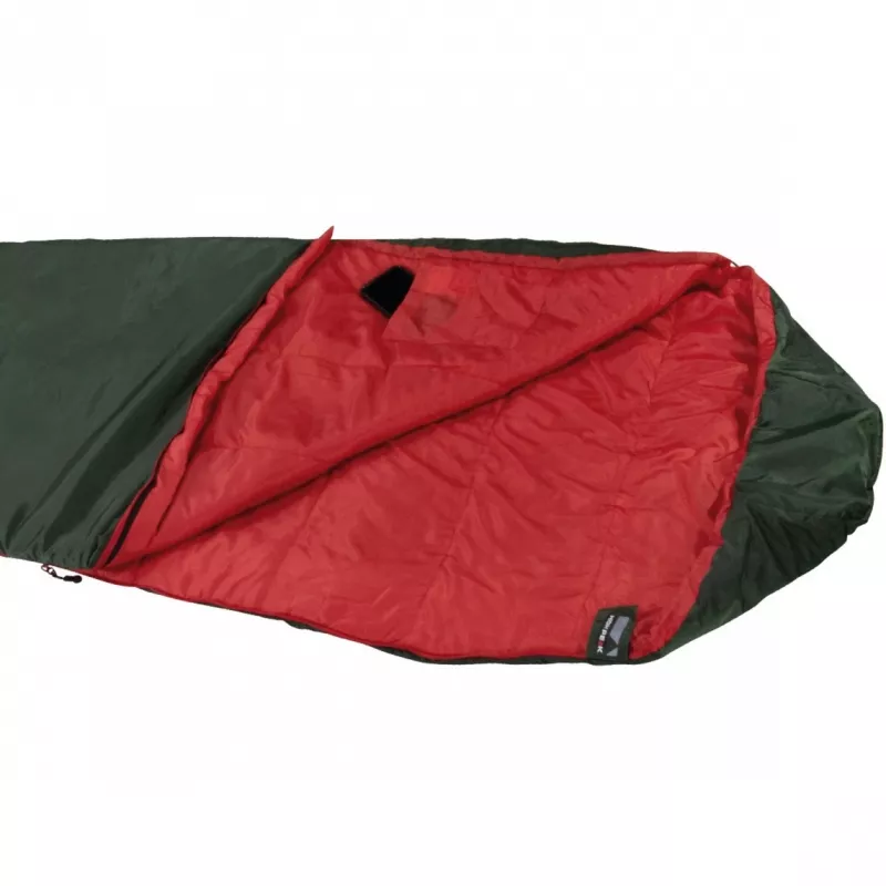 High Peak Lite Pak 800 saco-cama (verde/vermelho)