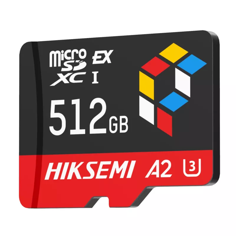 Cartão de memória Hiksemi Future PRO 512GB MicroSD Express PCIe 3.0 x1 TLC (sem adaptador)