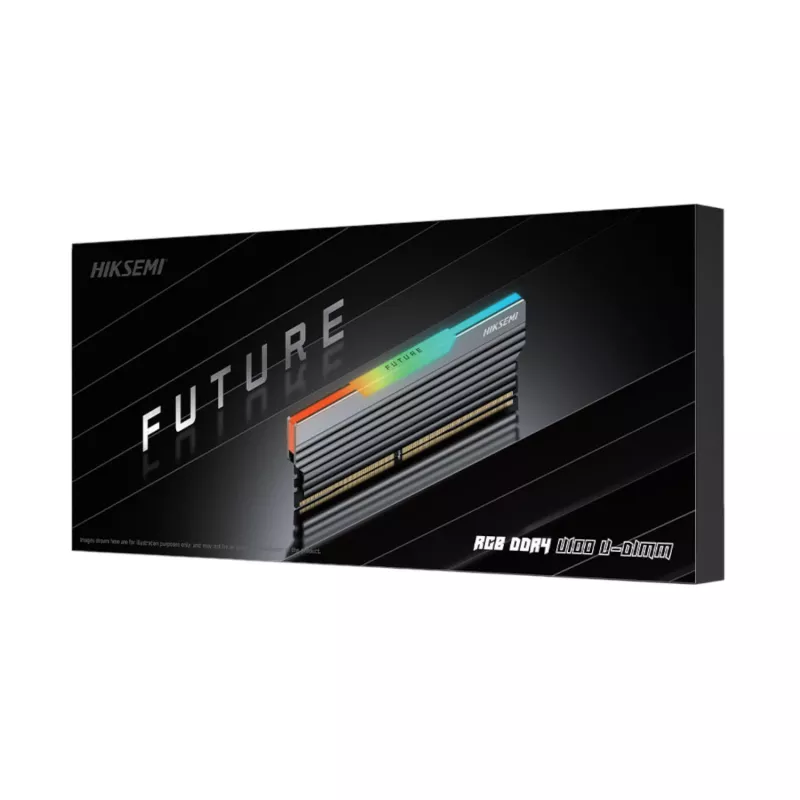 HIKSEMI Future RGB 16GB 3600MHz DDR4 UDIMM memória gaming - preto