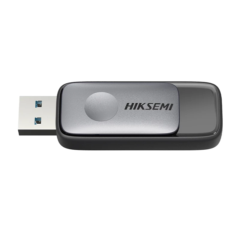 Pen drive HIKSEMI Pully 32GB USB 3.2 Gen 1 USB-A retrátil preta