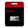 HIKSEMI Pen drive Rotary Series 64GB USB 3.0 - Prateada