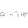Hikvision 12MP DS-2CD20126G3-IUY/SL(2.8mm)(eF) Câmara IP, preto