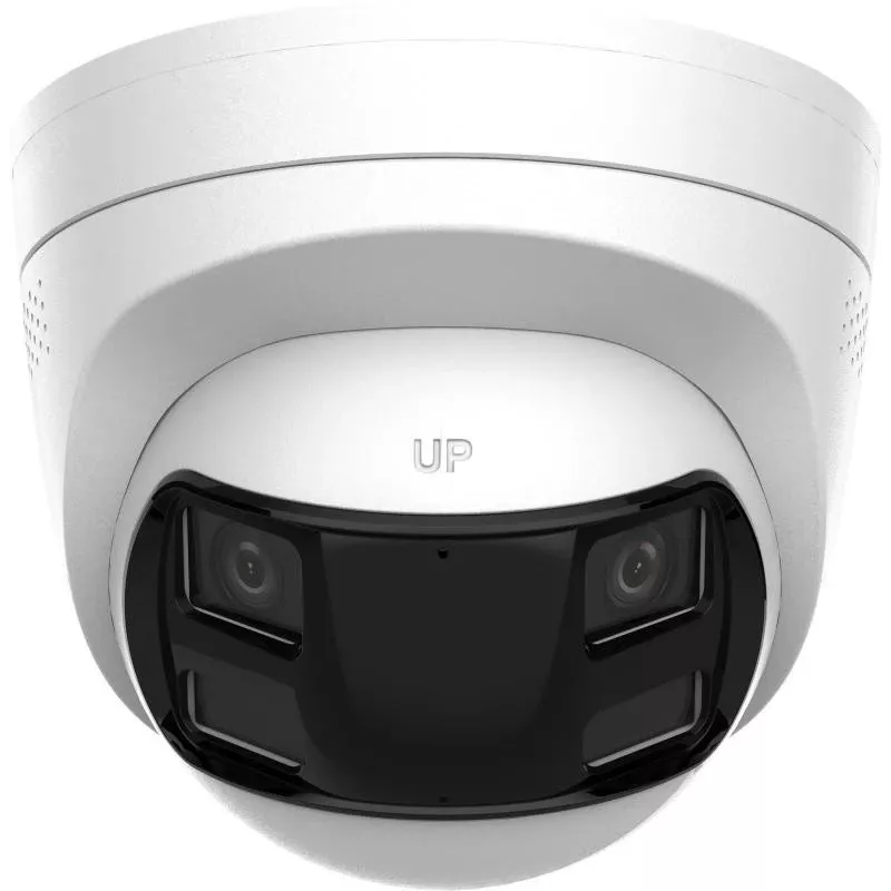 Câmara IP Turret Hikvision DS-2CD1383G2P-LIUF/SL 8 MP Smart Hybrid Light com áudio bidirecional, objetiva 2,0 mm