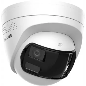 Câmara IP Turret Hikvision DS-2CD1383G2P-LIUF/SL 8 MP Smart Hybrid Light com áudio bidirecional, objetiva 2,0 mm