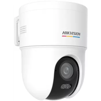 Câmara de rede dome fixa Hikvision DS-2CD1F47G3H-LIUF/SX 4MP com microfone incorporado, objetiva 2,8 mm, IP67, IK10, PoE