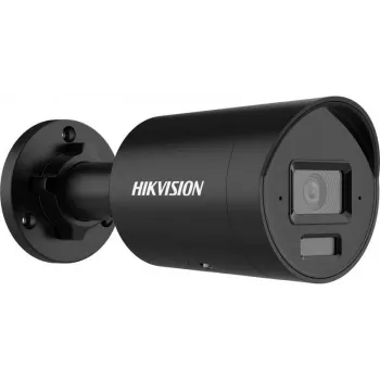 Câmara Bullet Hikvision DS-2CD2063G2-LI2U(2,8mm)(BLACK) 6MP AcuSense com IR e luz branca