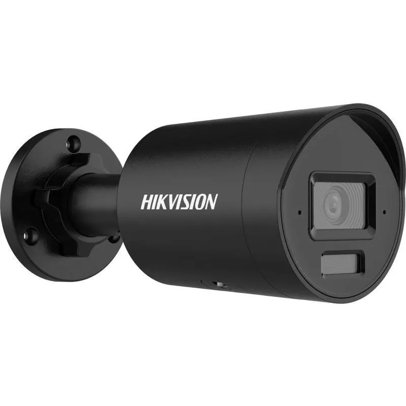 Câmara Bullet Hikvision DS-2CD2063G2-LI2U(2,8mm)(BLACK) 6MP AcuSense com IR e luz branca