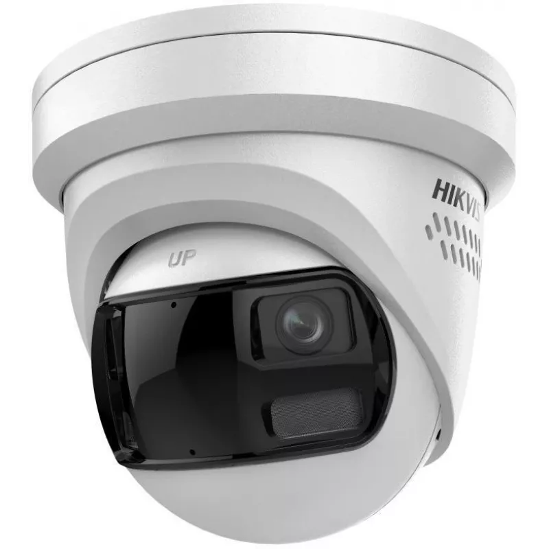 Hikvision DS-2CD23127G3P-LIS2UY/SL câmara de rede turret 12MP 180° com AcuSense