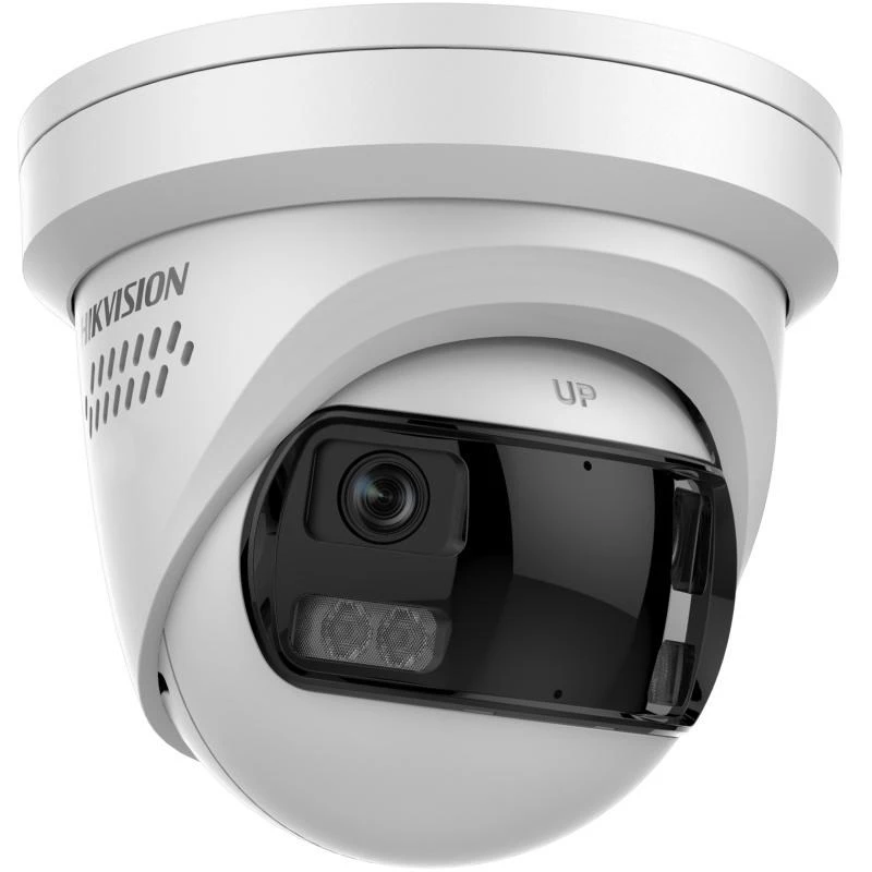 Câmara IP panorâmica Hikvision DS-2CD23167G3P-LIS2UY/SL(180°) - 16MP ColorVu AcuSense 3.0 com objetiva de 2,8 mm