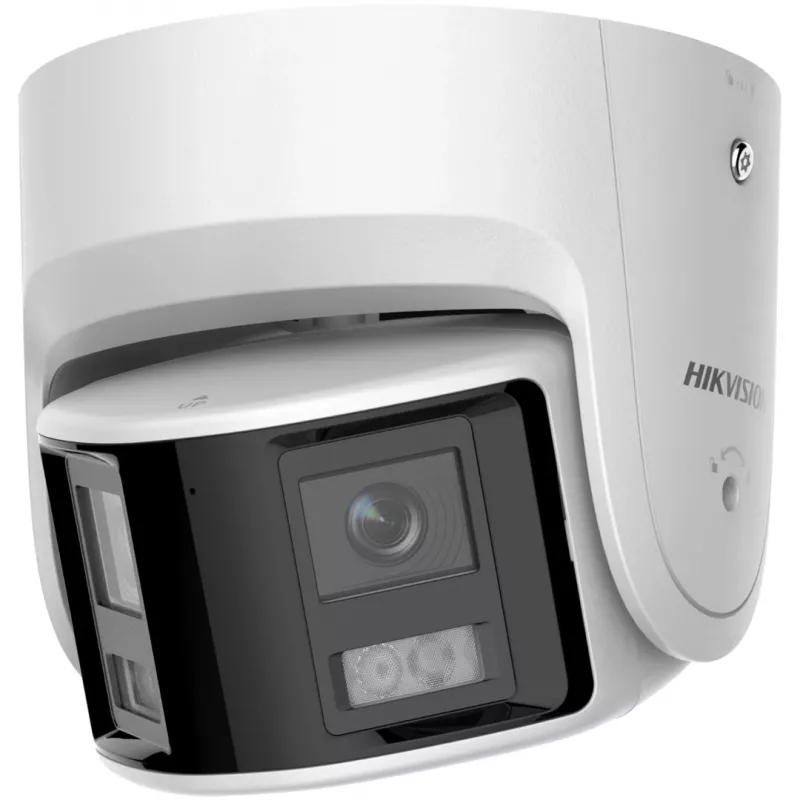 Hikvision DS-2CD2366G2P-ISU/SL(2.8mm)(C) câmara IP turret 6 MP, 2x 2,8 mm, 180°, PoE, IP67, IR 30 m, microfone e altifalante integrados