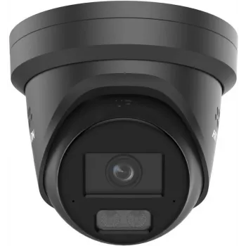 Câmara de rede turret exterior Hikvision DS-2CD2367G3-LIS2UY/SL 2.8mm 6MP com AcuSense, áudio bidirecional e luz branca