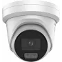Hikvision DS-2CD2387G3-LIS2UY/SRB Câmara turret exterior 8MP com AcuSense, objetiva 2.8mm, áudio bidirecional, IP67, PoE