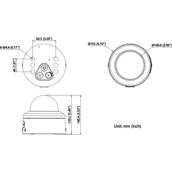Hikvision DS-2CD2786G3-IPTRZSY(2.8-12mm)BLACK câmara IP AcuSense 8MP