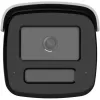 Câmara IP bullet Hikvision DS-2CD2T87G3-LIS2UY/SL 8MP ColorVu AcuSense, distância focal fixa 4mm, cor total 24/7, luz de flash e dissuasão áudio, IP67, PoE