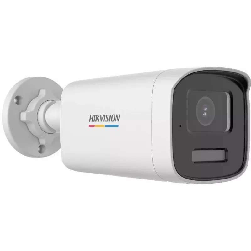 Hikvision DS-2CE12UF3T-LS Câmara mini bullet 3K ColorVu 4-em-1 com objetiva 2.8mm, luz quente 40m, IP67