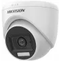 Câmara turret Hikvision DS-2CE76K0T-LPFS(2,8mm) 3K com Smart Hybrid Light e áudio, interior, distância focal fixa