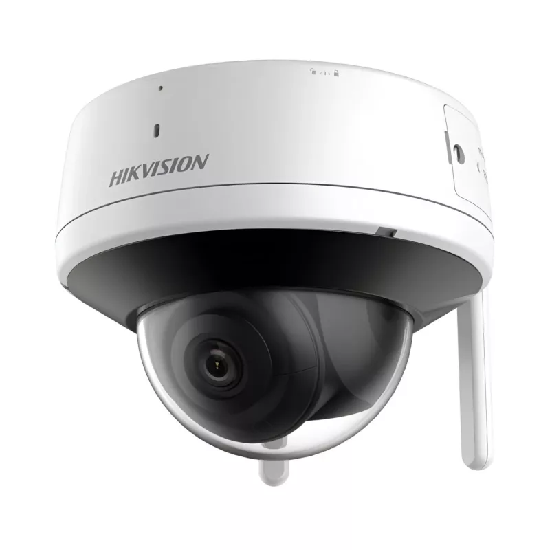 Câmara de vigilância dome fixa para exterior Hikvision DS-2CV2121G2-IDW-4 2MP, objetiva 4mm, IP67, IK10, PoE