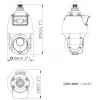 Hikvision DS-2SE4C425MWG-E(14F0) PL câmara PTZ 4MP PanoVu dual-lens com AcuSense e ColorVu