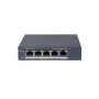 Switch PoE Hikvision DS-3E1505P-EI 4 portas 1 Gbps