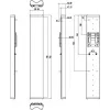 Hikvision DS-3WF5000A-120 Bridge WLAN exterior 5GHz, 300 Mbps, antena 12 dBi, IP65